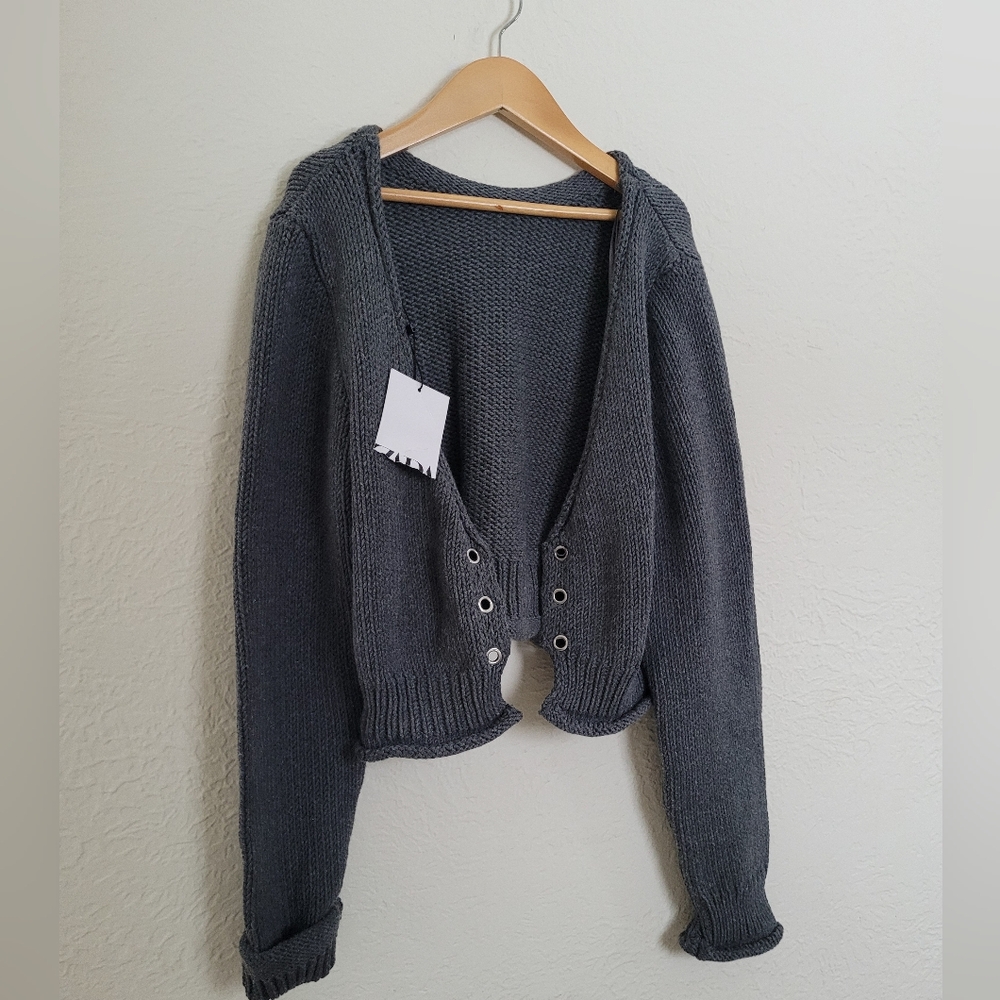 ZARA Knit Cardigan NWT Women's M